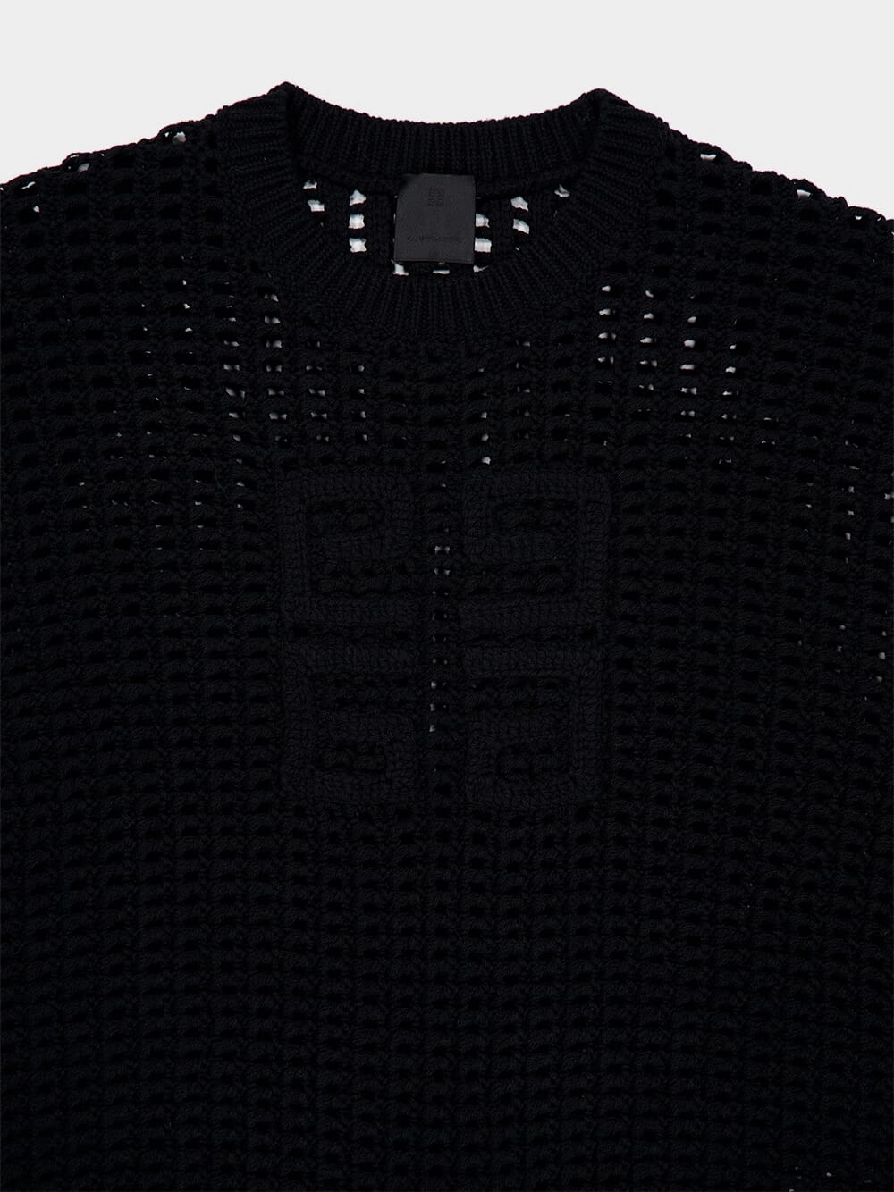 Black 4G Sweater in Wool and Cashmere