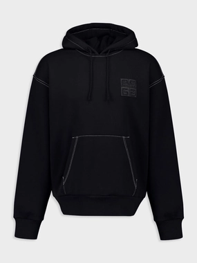 Black Boxy Fit Sweatshirt Tops Mens - thermal tops