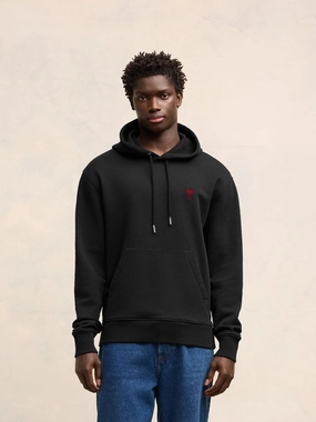 Black Coeur Hoodie Tops Mens - thermal tops