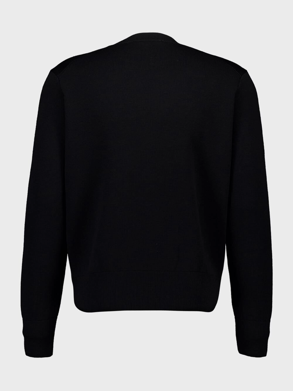 Black Crew Neck Sweater Ami de Coeur