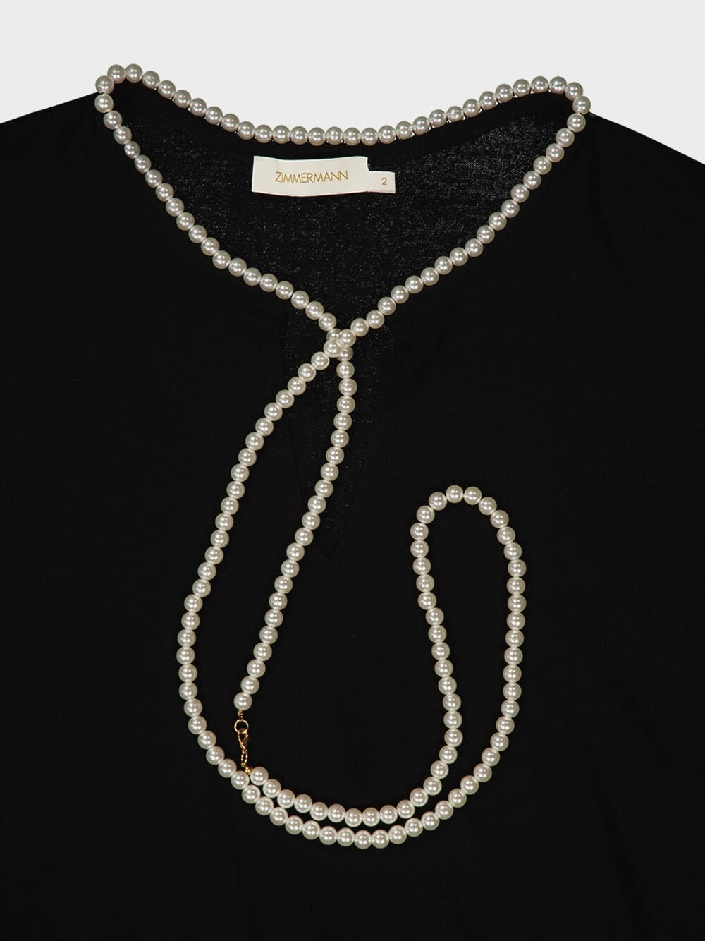 Black Crush Necklace Sweater
