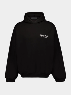 Black Essentials Sweatshirt Tops Mens - thermal tops