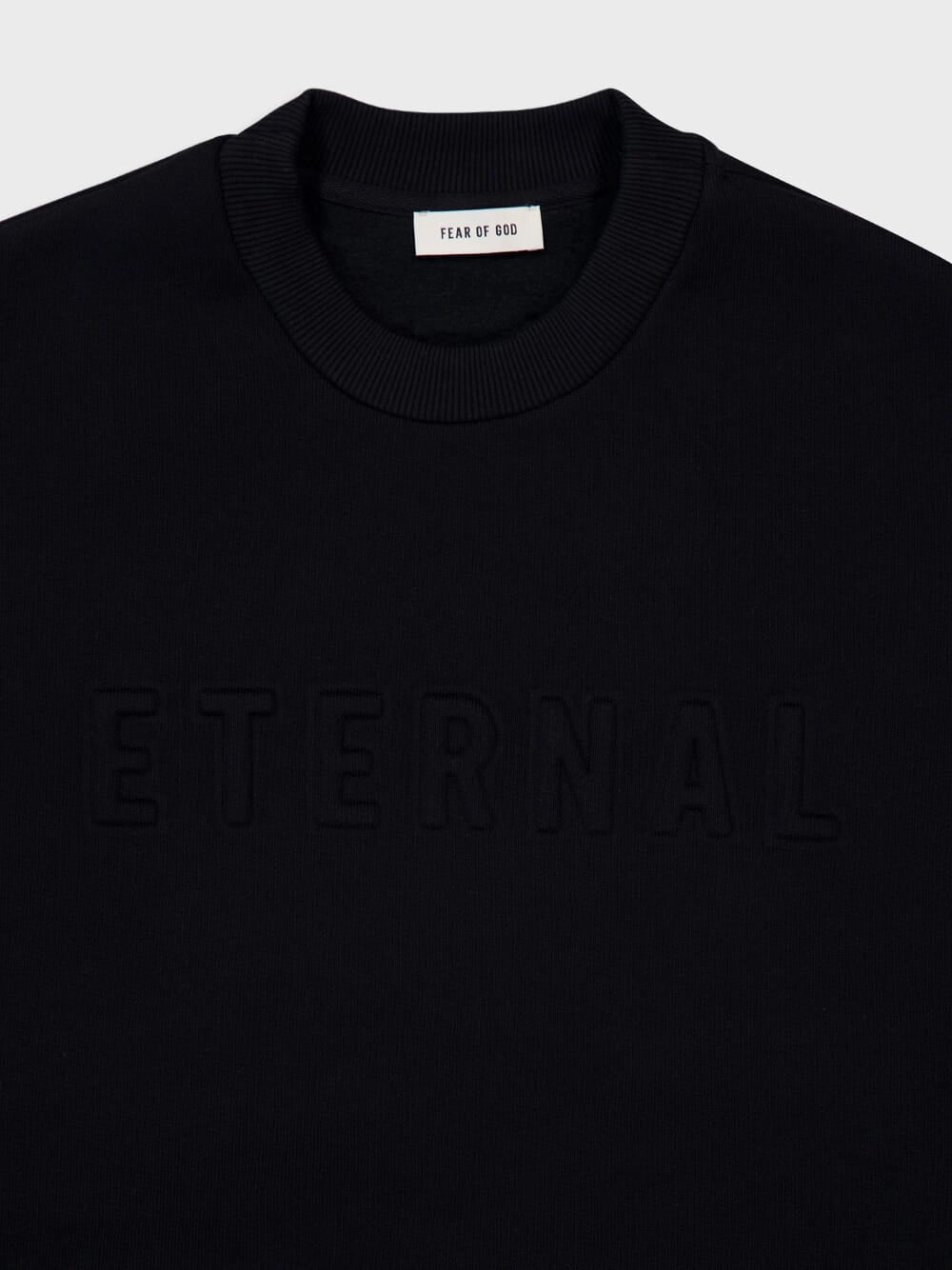 Black Eternal Fleece Crewneck