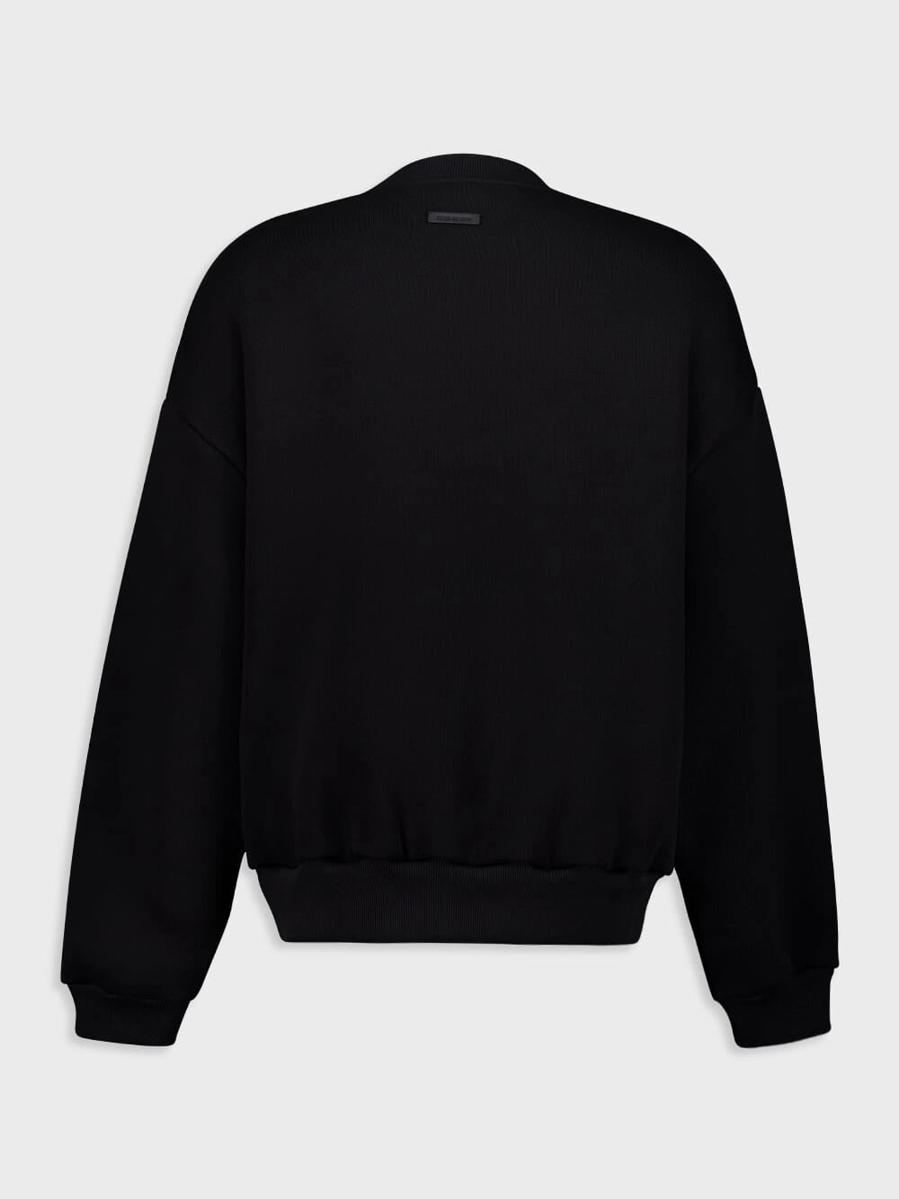 Black Eternal Fleece Crewneck