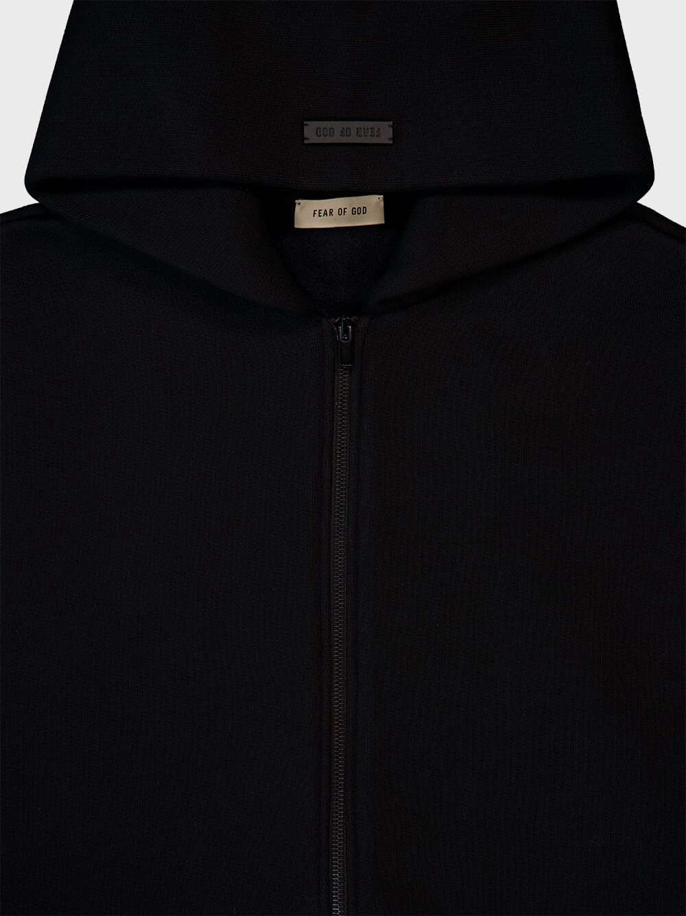 Black Fleece Half-Zip Sweatshirt