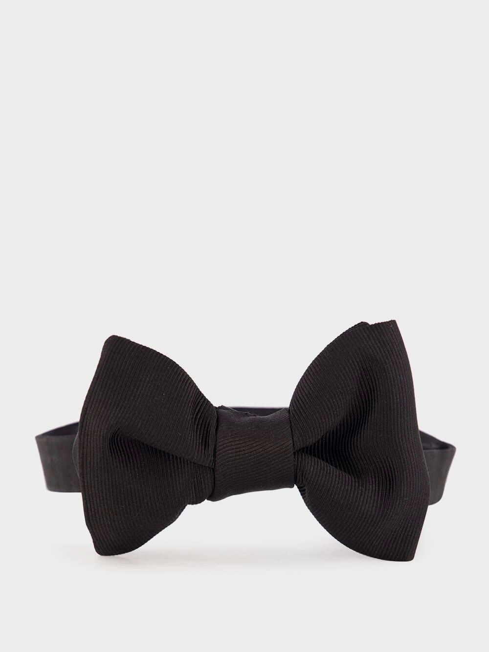 Black Gros Grain Bow Tie Suits Mens - men's suits outlet
