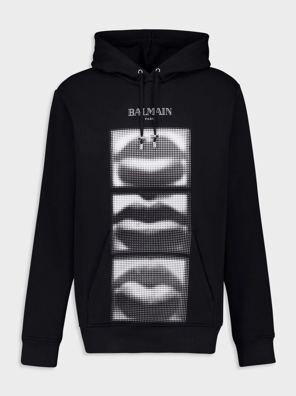 Black Kiss Print Hoodie Tops Mens - thermal tops