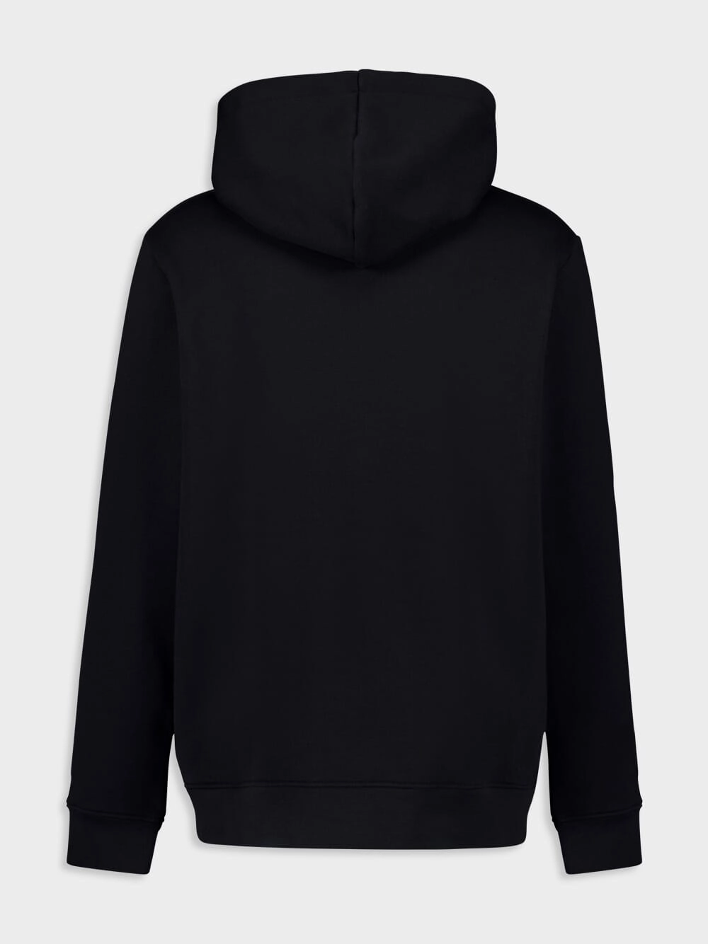 Black Kiss Print Hoodie