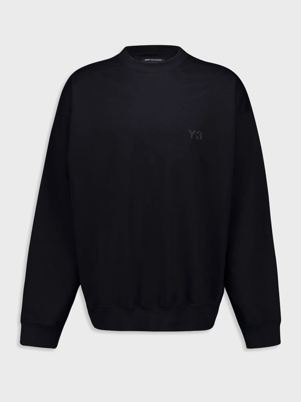 Black Relaxed Fit Sweatshirt Tops Mens - thermal tops