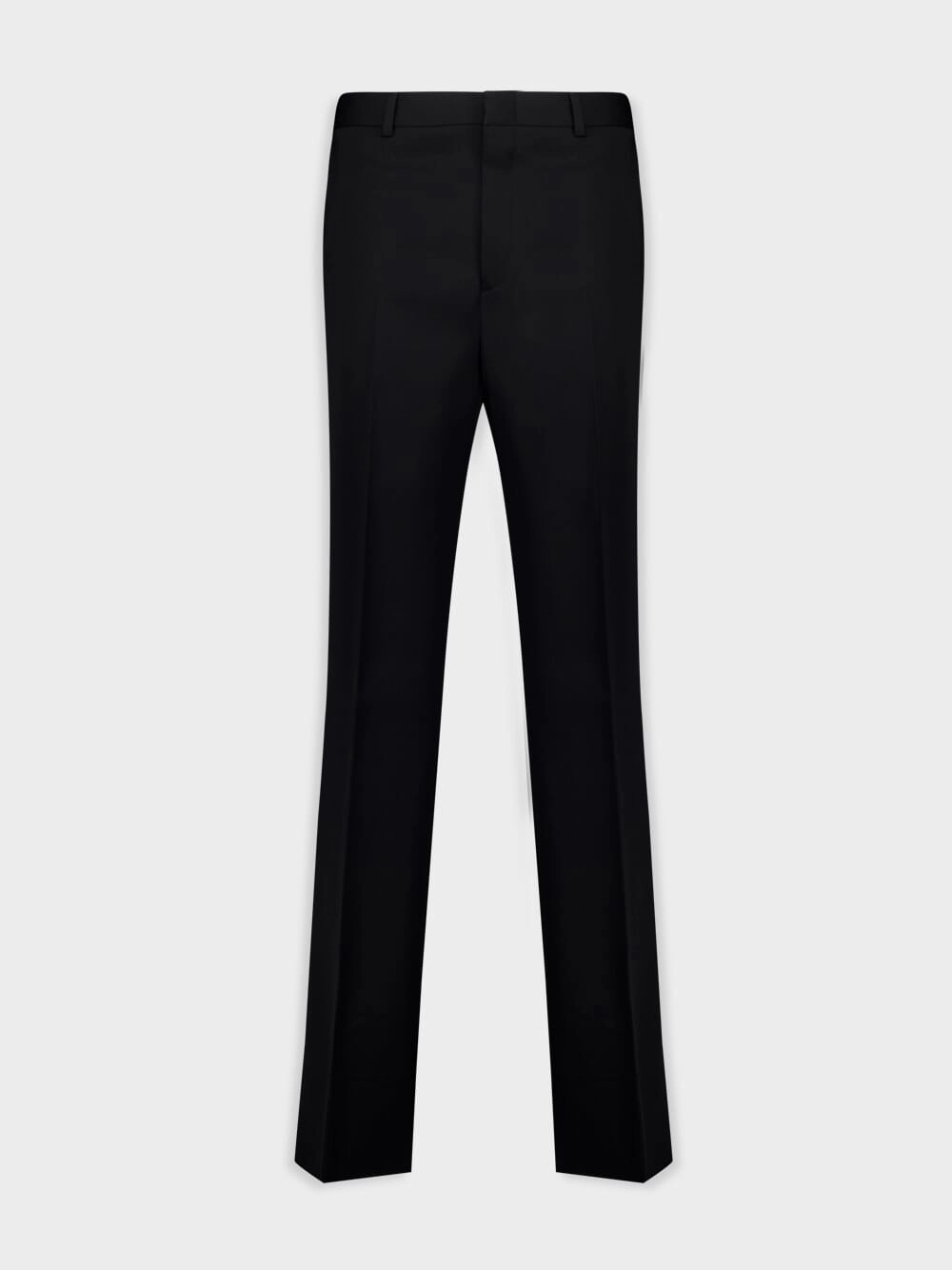 Black Wool Double-Breasted Suit