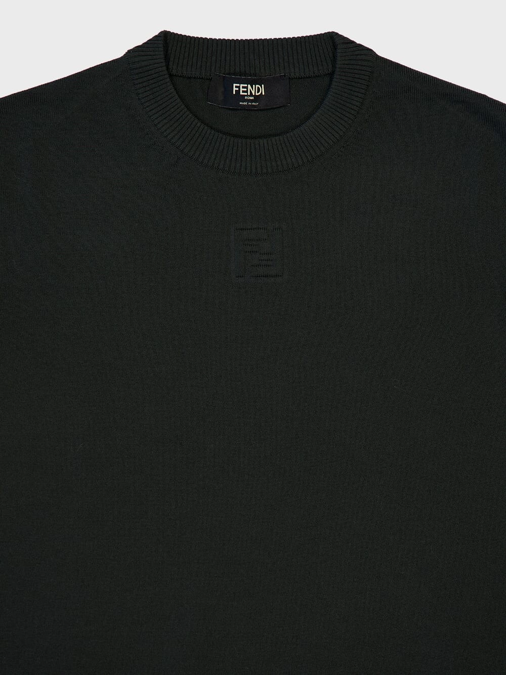 Black Wool Jumper