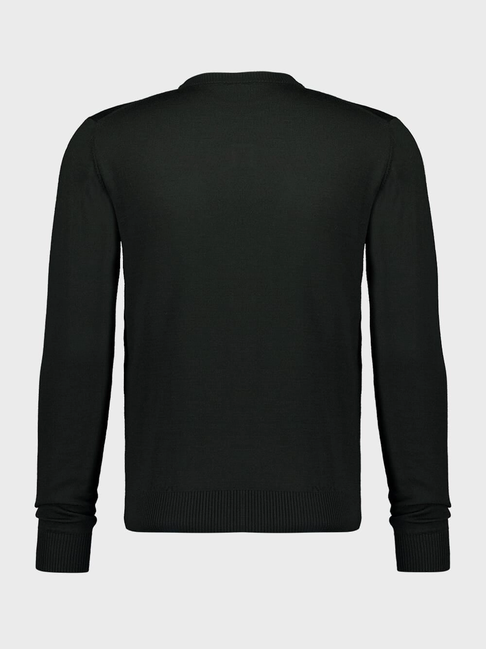 Black Wool Jumper