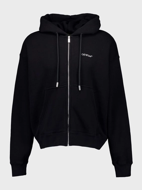 Black Zip-Up Hoodie Tops Mens - thermal tops