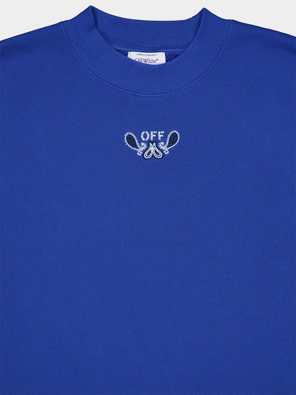 Blue Bandana Crewneck