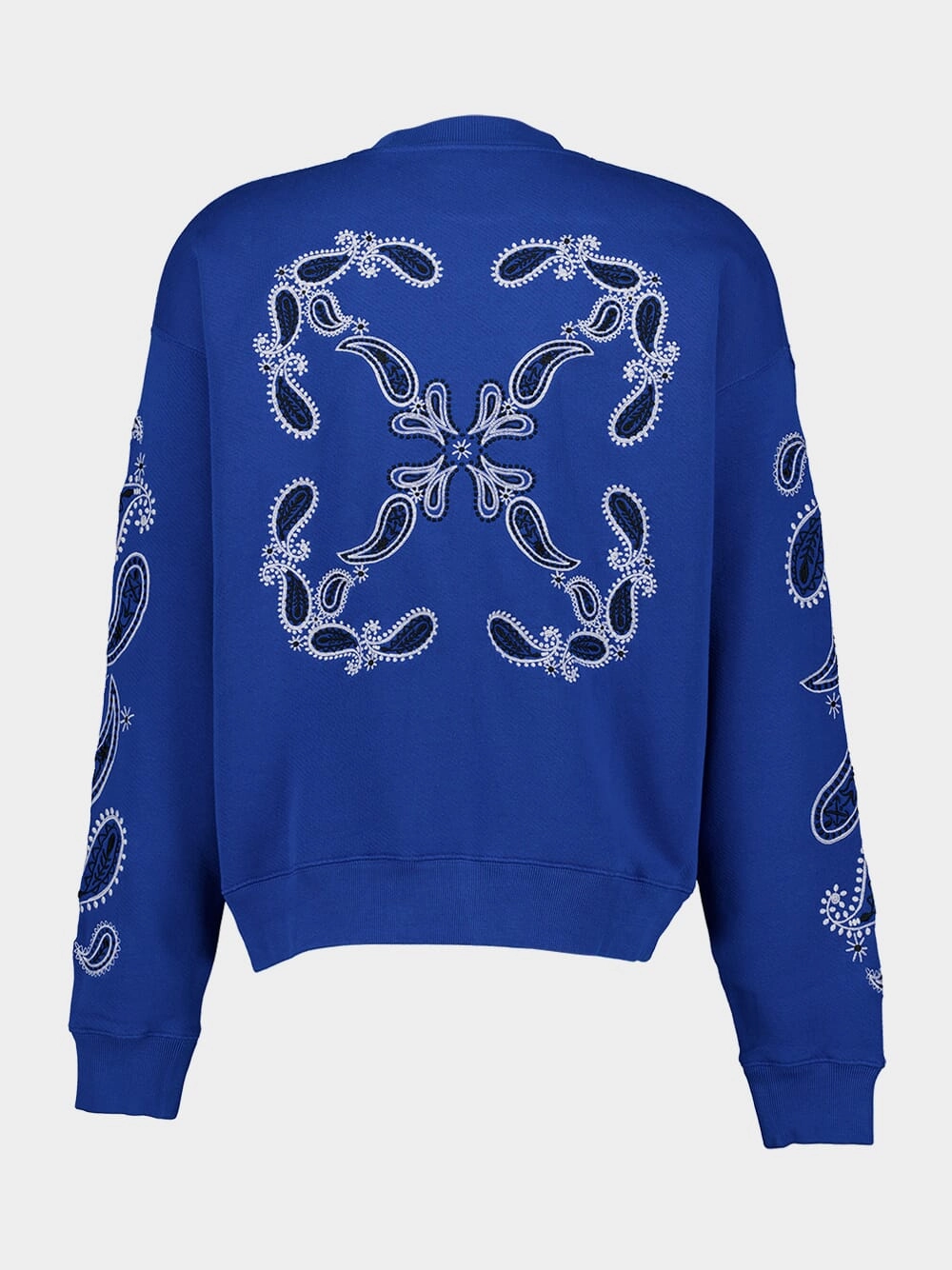 Blue Bandana Crewneck