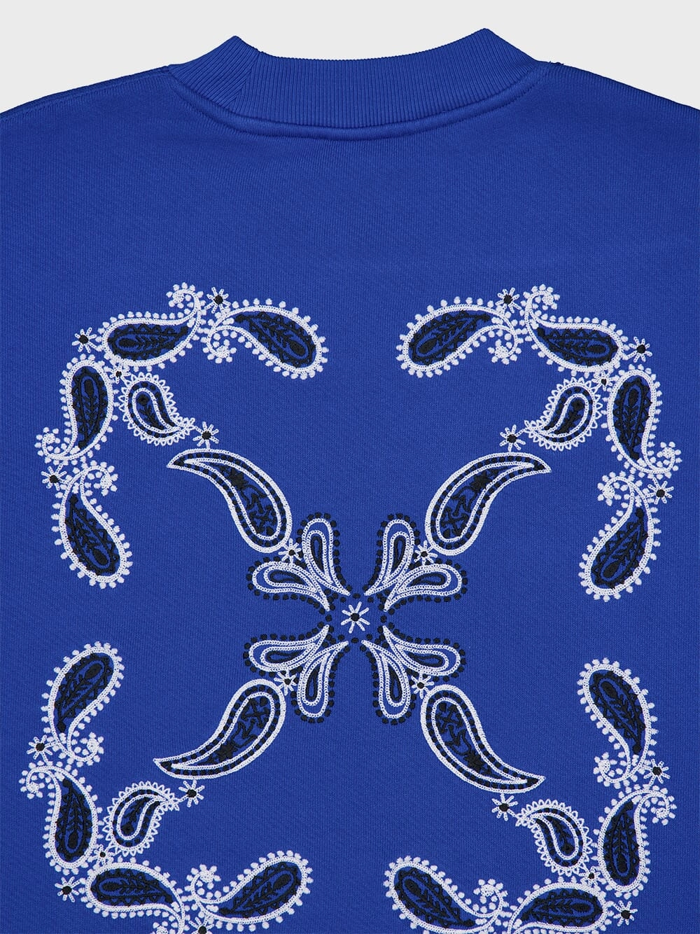 Blue Bandana Crewneck