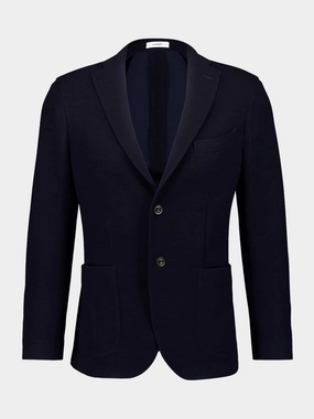 Blue Single-breasted Wool Blazer Suits Mens - men's suits outlet