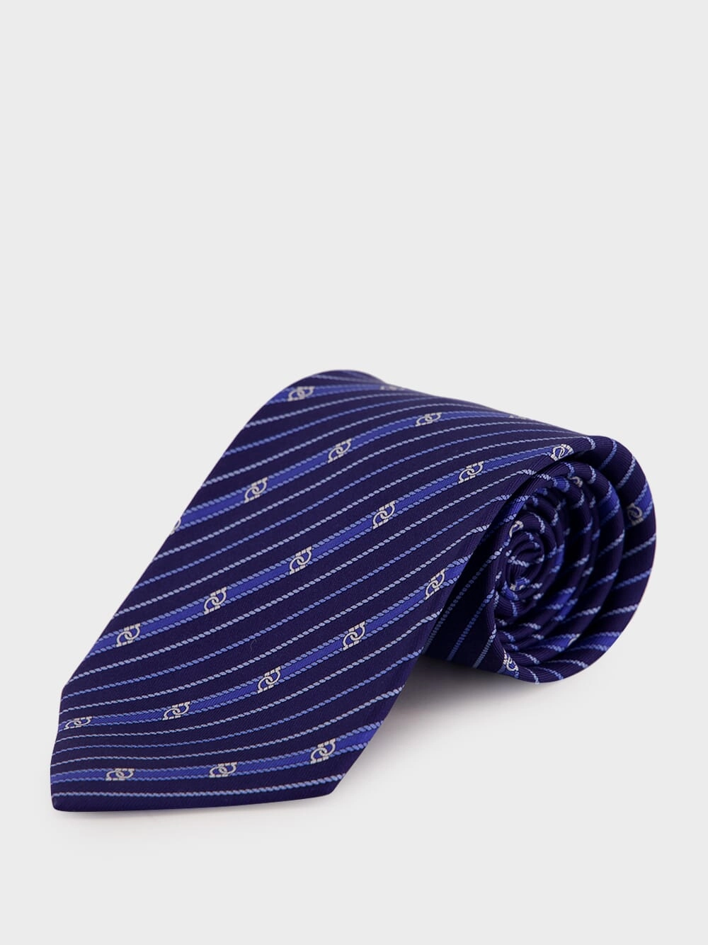 Blue Treccia Silk Tie Suits Mens - men's suits outlet