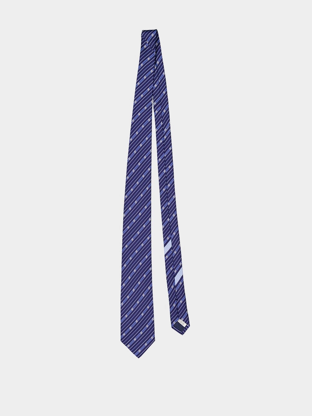 Blue Treccia Silk Tie