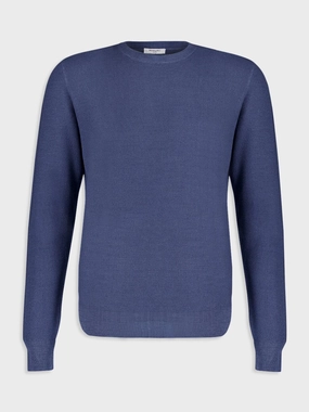 Blue Wool Sweater Knitwear Mens - men's sweaters sale