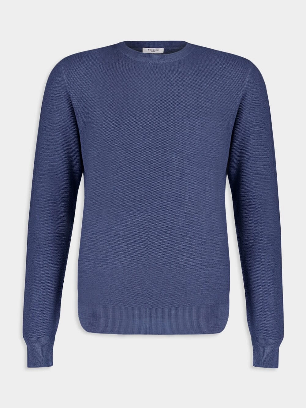 Blue Wool Sweater Knitwear Mens - men's sweaters sale