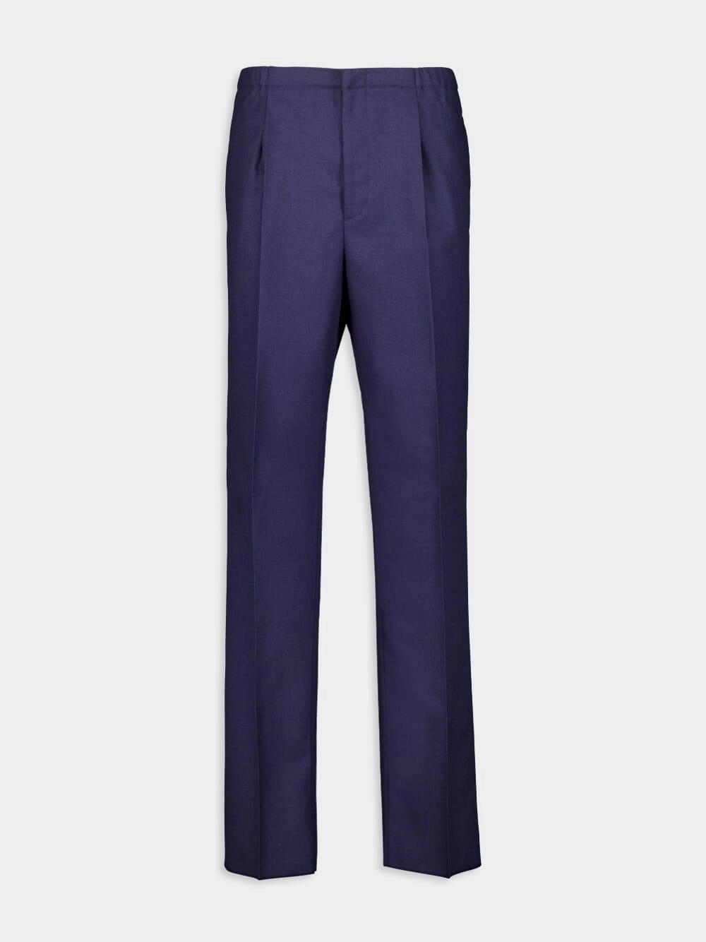 Blue Wool Tailored Trousers Suits Mens - men's suits outlet