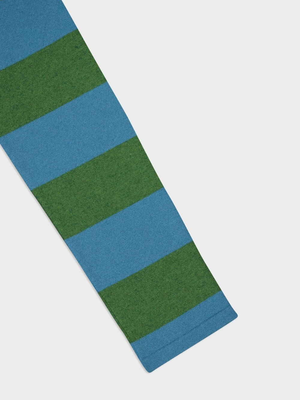 Blusher Stripped Cashmere Polo Shirt