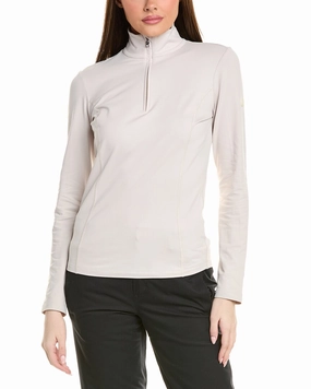 Bogner Maddie-O 1/4-Zip Pullover Tops Womens - puff-sleeve tops