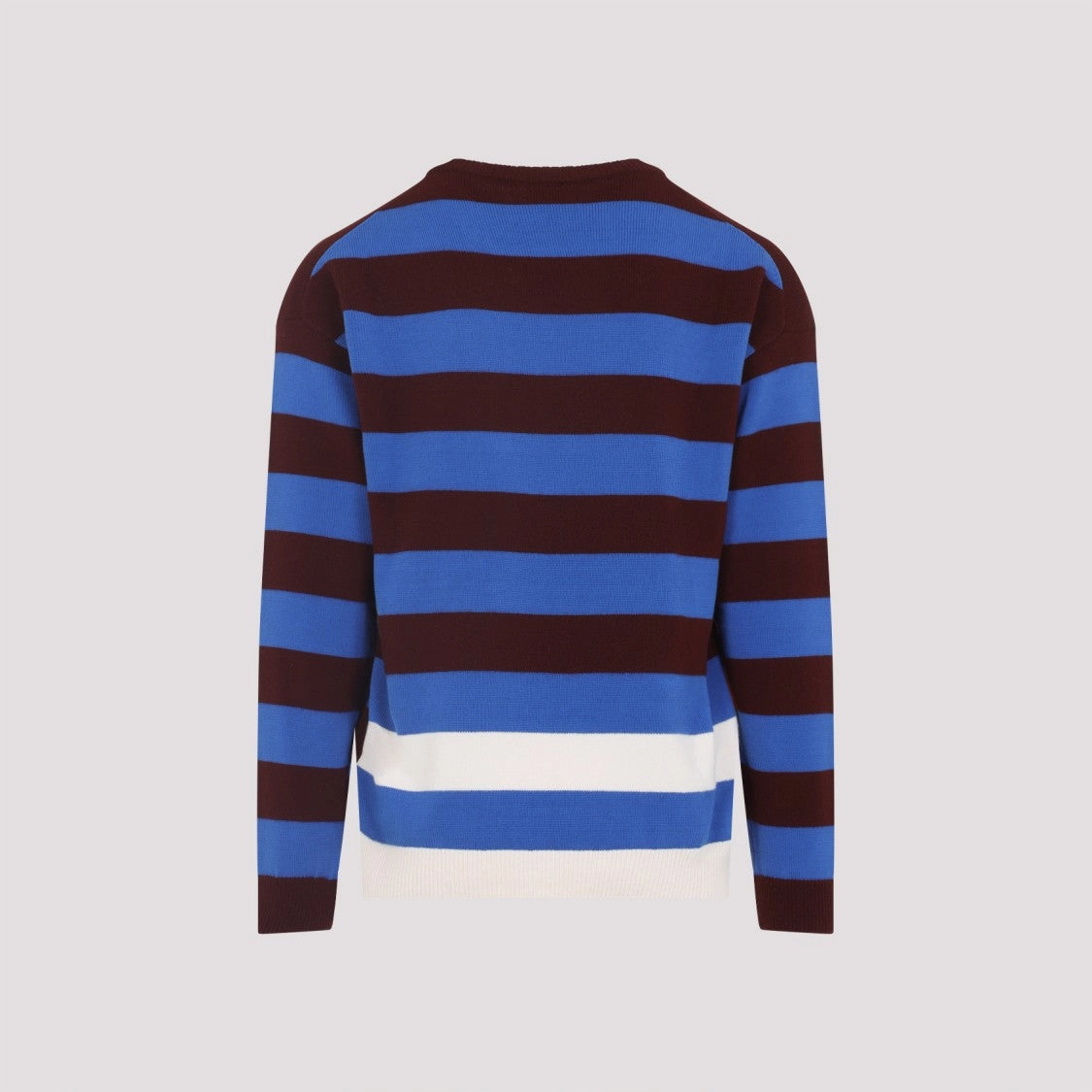 Bold Striped Crew Neck Pullover