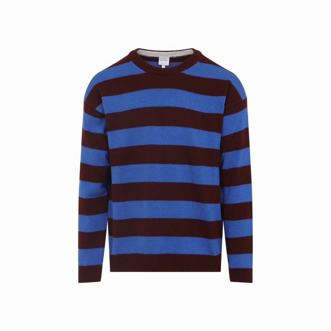 Bold Striped Crew Neck Pullover