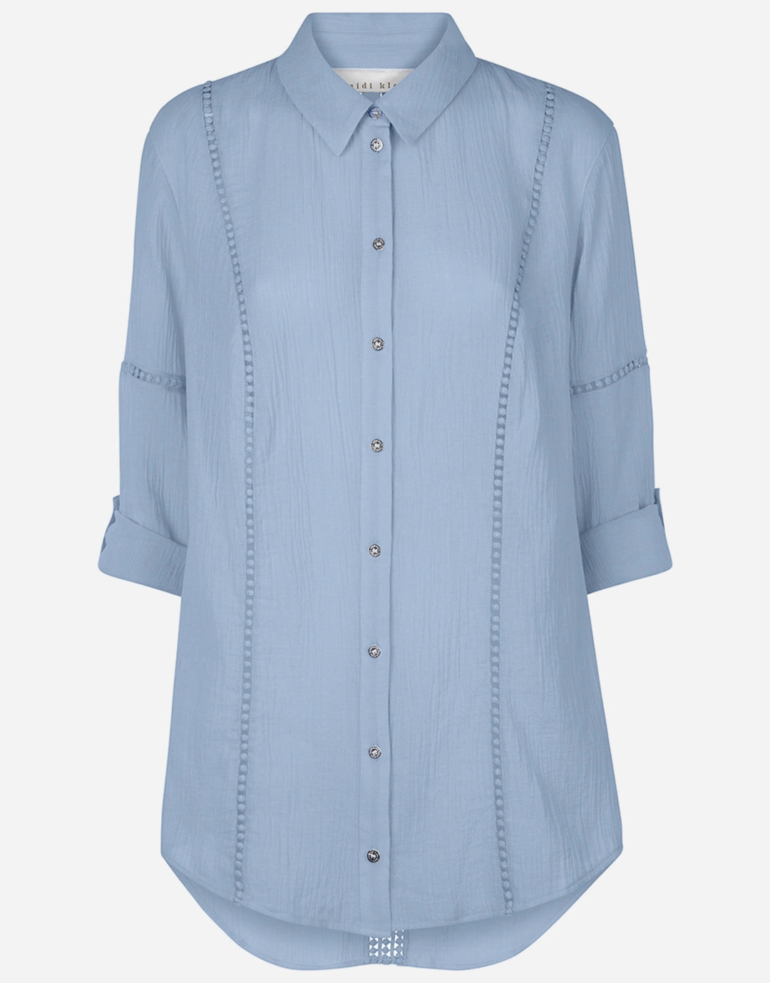 Bora Bora Lace Detail Kaftan - Blue Swim Womens - swimwear sale