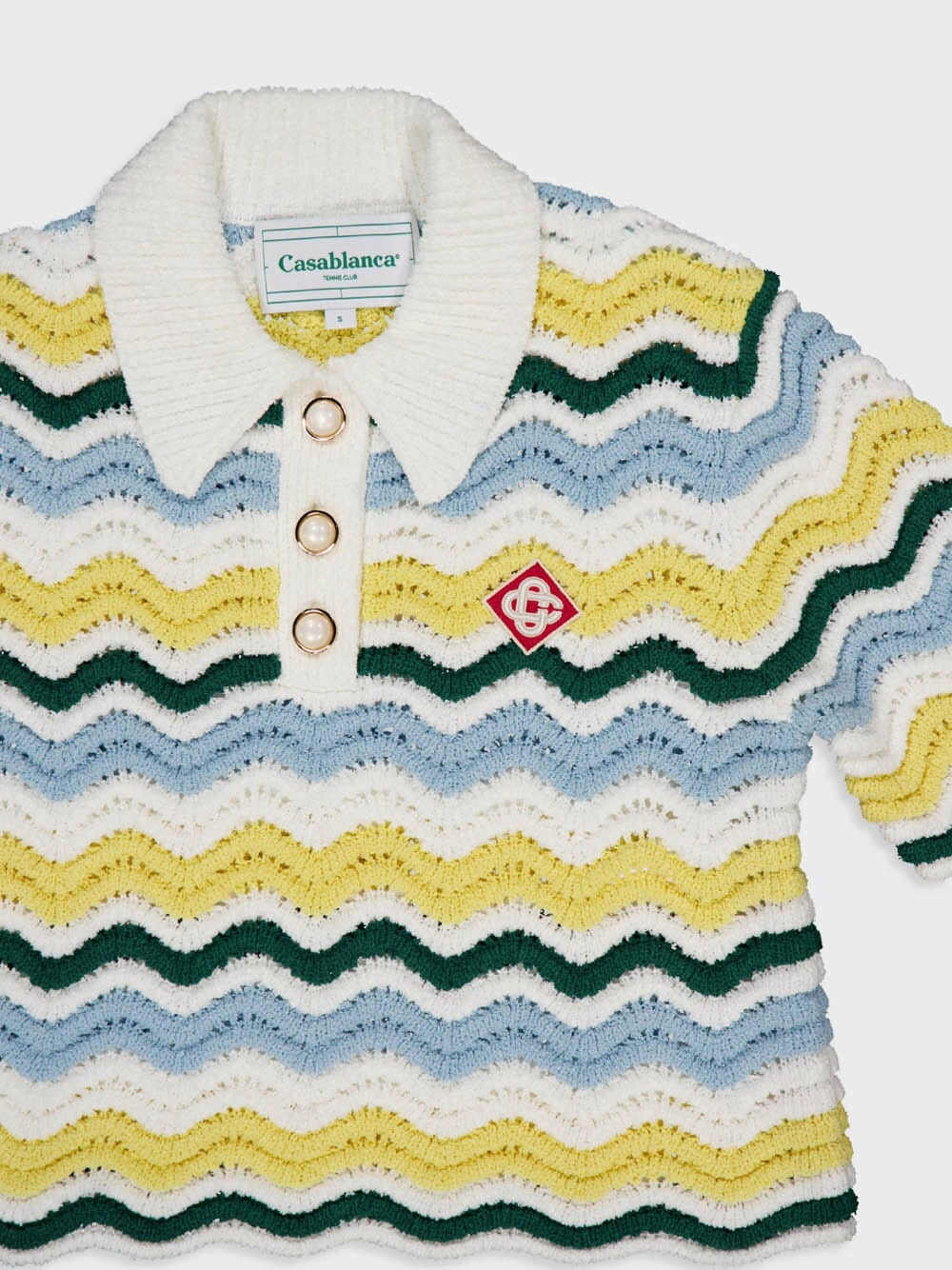 Boucle Wave Crochet Top
