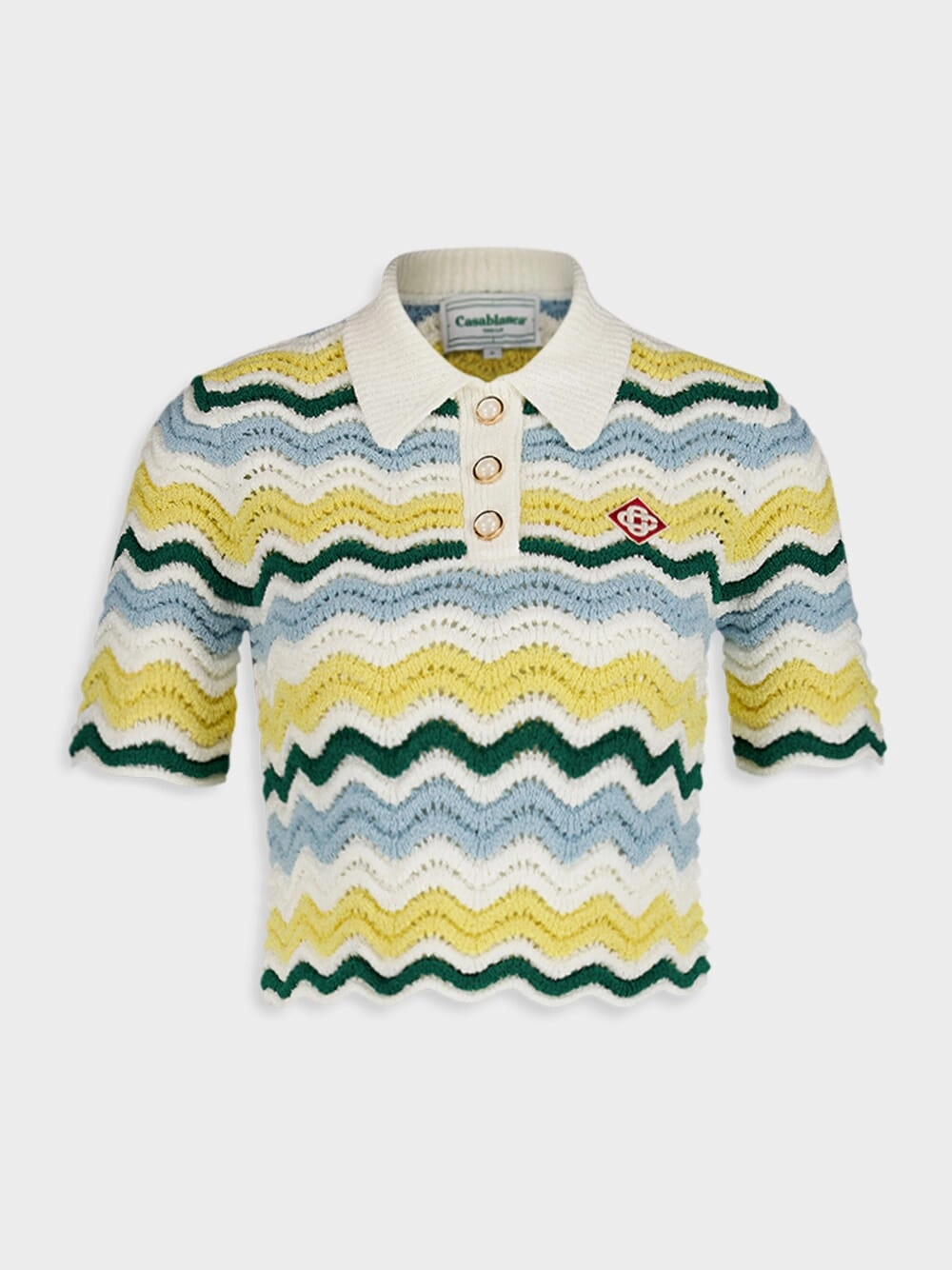 Boucle Wave Crochet Top