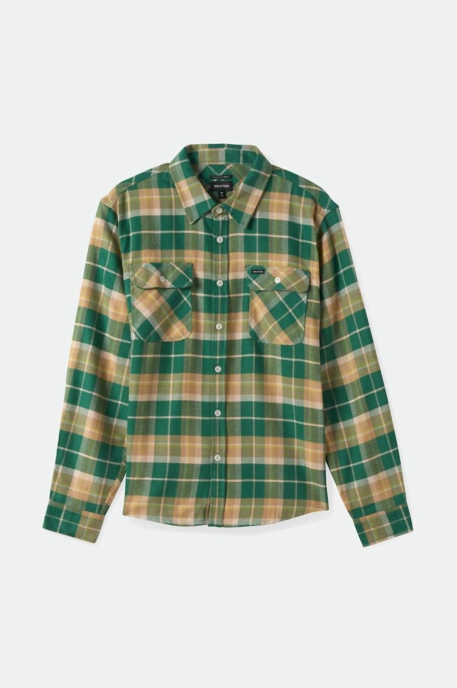 Bowery Flannel In Green