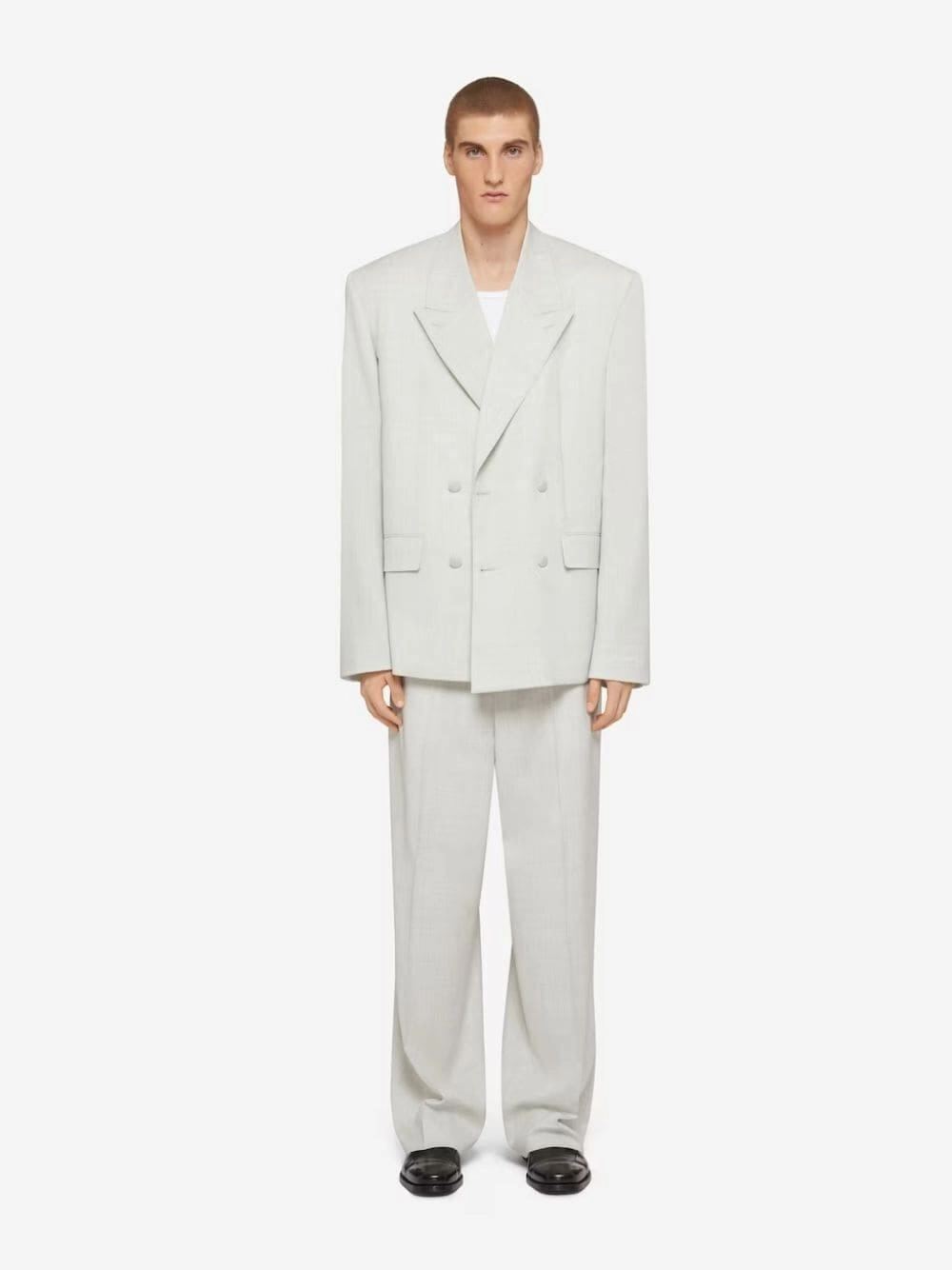 Boxy Fit Wool Jacket Suits Mens - men's suits outlet