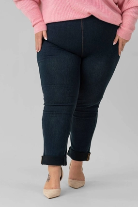 Boyfriend Denim Jean - Plus In Indigo womens leather pants outlet