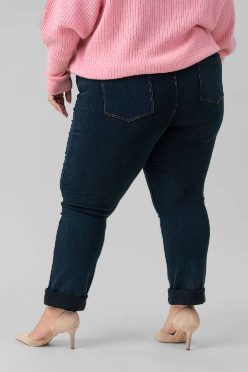 Boyfriend Denim Jean - Plus In Indigo