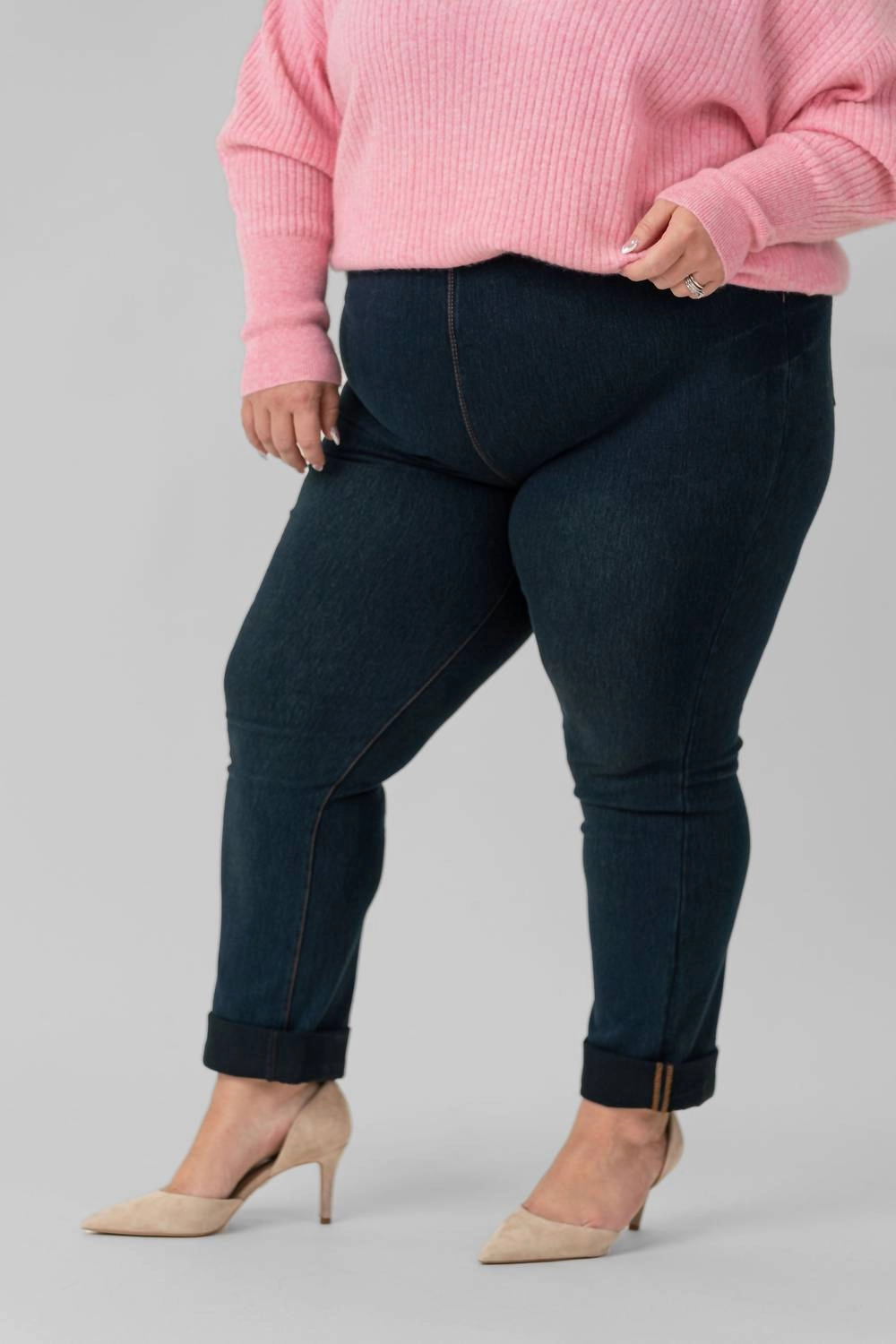 Boyfriend Denim Jean - Plus In Indigo