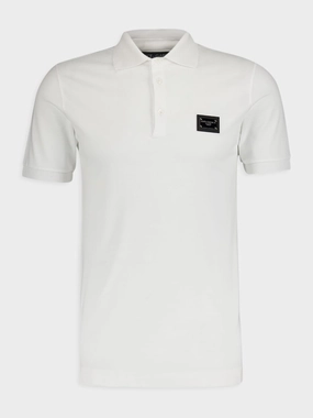 Branded Tag Cotton Piqu Polo-Shirt Tops Mens - men's t-shirts outlet