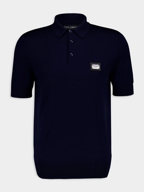 Branded Tag Wool Polo-Shirt Tops Mens - men's t-shirts outlet