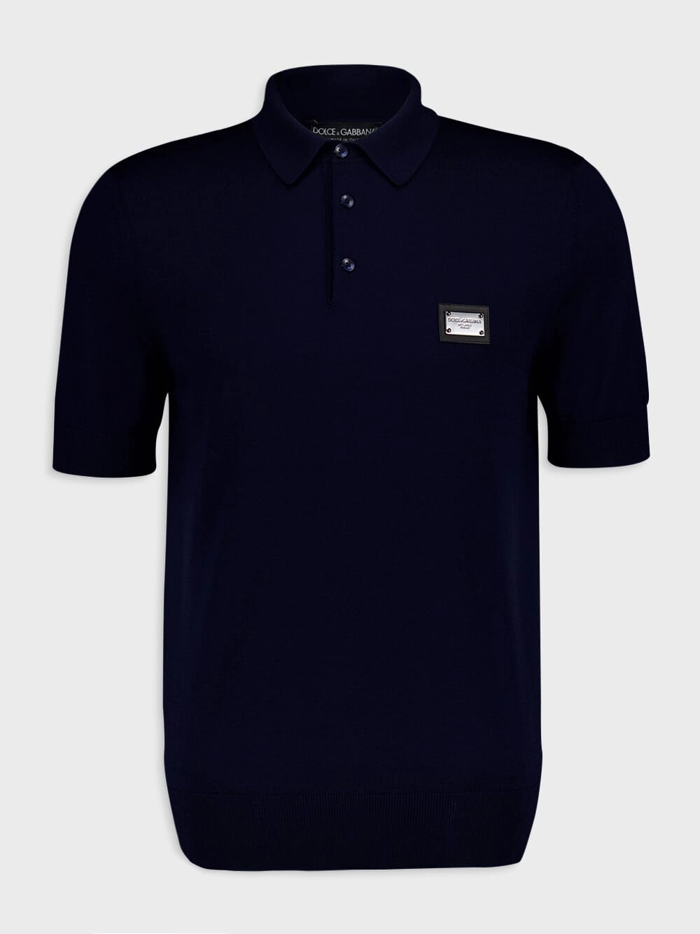 Branded Tag Wool Polo-Shirt Tops Mens - men's t-shirts outlet
