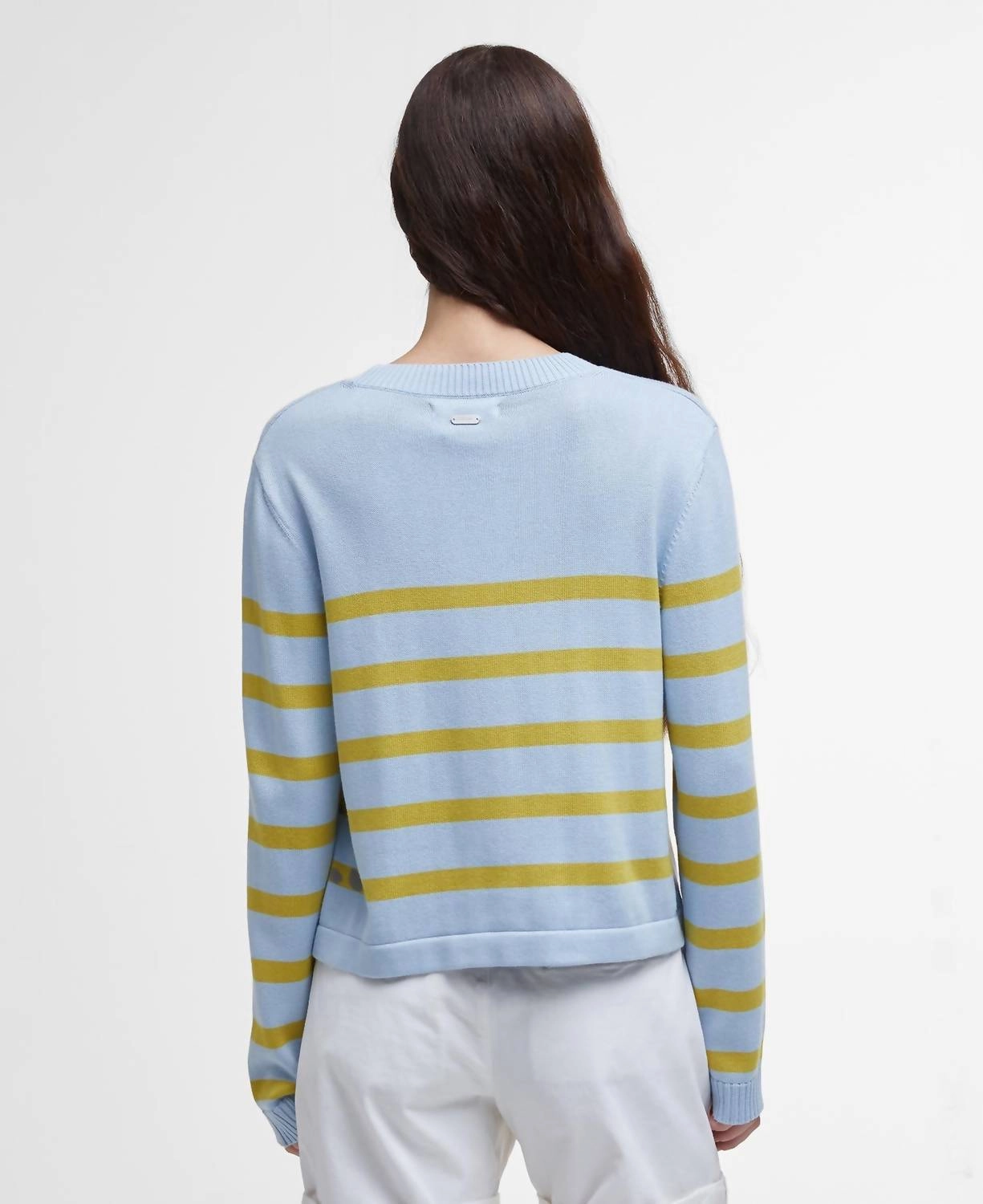 Bronya Knitted Jumper In Breeze Blue