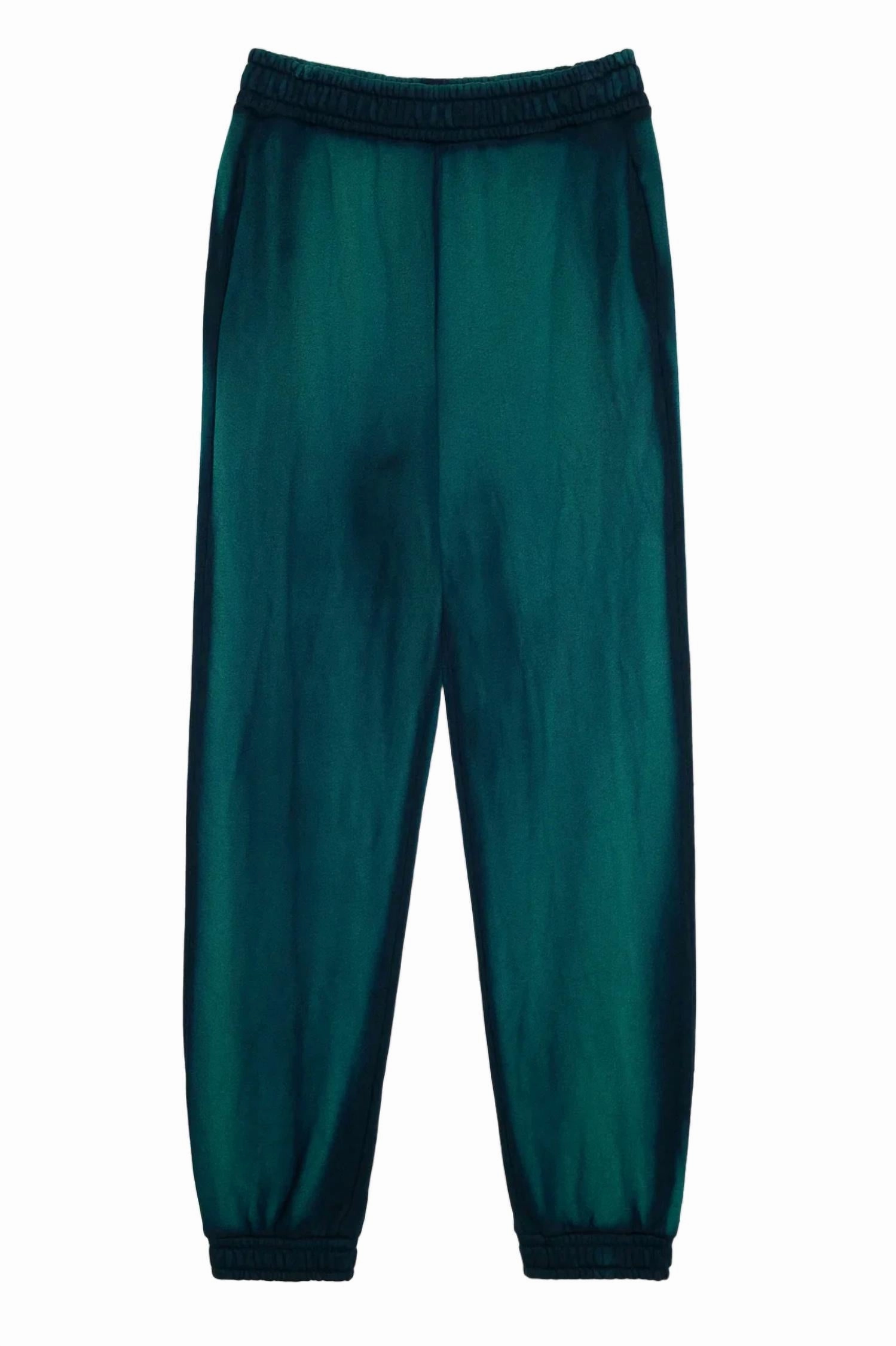 Brooklyn Sweatpants In Teal Blue Cast