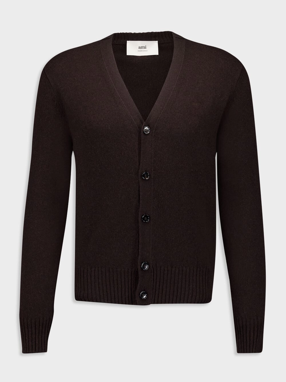 Brown Classic Tonal Cardigan Knitwear Womens - women's knitwear cheap