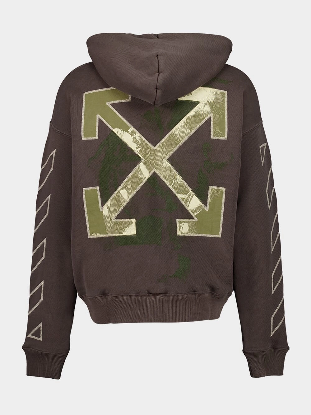 Brown Martyrdom Arrow Skate Hooded Sweatshirt