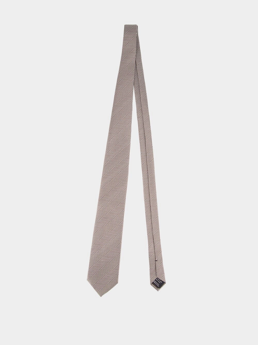 Brown Mulberry Silk Tie