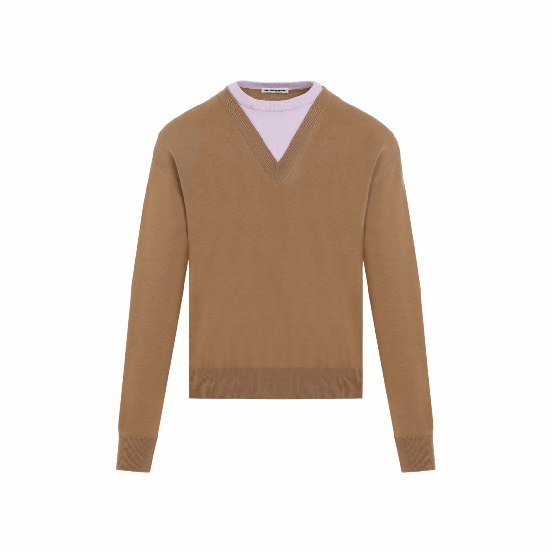 Brown Virgin Wool Pullover