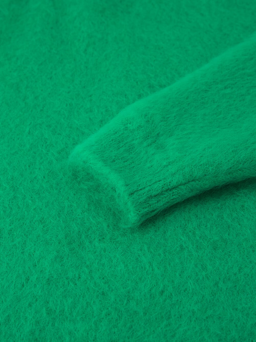 Brushed Mohair Jumper Mini Dress