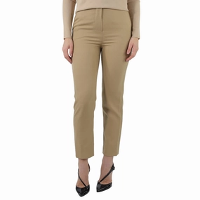 Burberry Ladies Wool Tailored Trousers In Honey womens tailored trousers deal