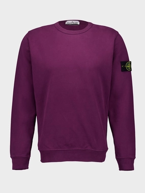 Burgundy Crewneck Sweatshirt Tops Mens - thermal tops